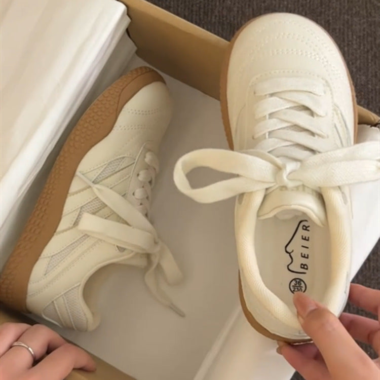 Damen Leichte Freizeitsneaker mit atmungsaktiver Obermaterialstruktur und rutschfester Sohle R&B