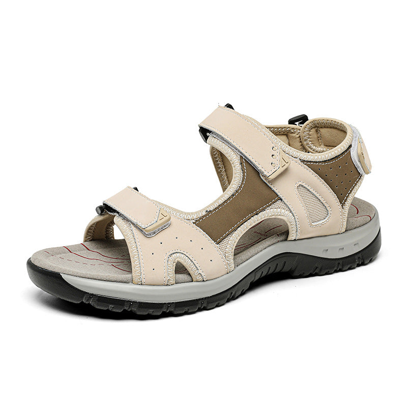 Damen Sportliche Freizeitsandalen mit verstellbaren Riemen und rutschfester Sohle R&B
