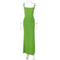 Damen Langes Abendkleid mit elegantem Trägerdesign und figurbetonter Silhouette R&B