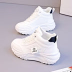Damen Sportliche High-Top Sneakers mit dämpfender Sohle und robuster Profilierung
