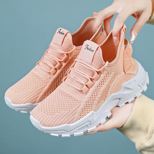 Damen modische Sport Sneakers mit atmungsaktiver Mesh-Oberfläche und stabiler Dämpfung R&B