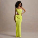 Damen Abendkleid mit raffinierten Cut-Out-Details R&B