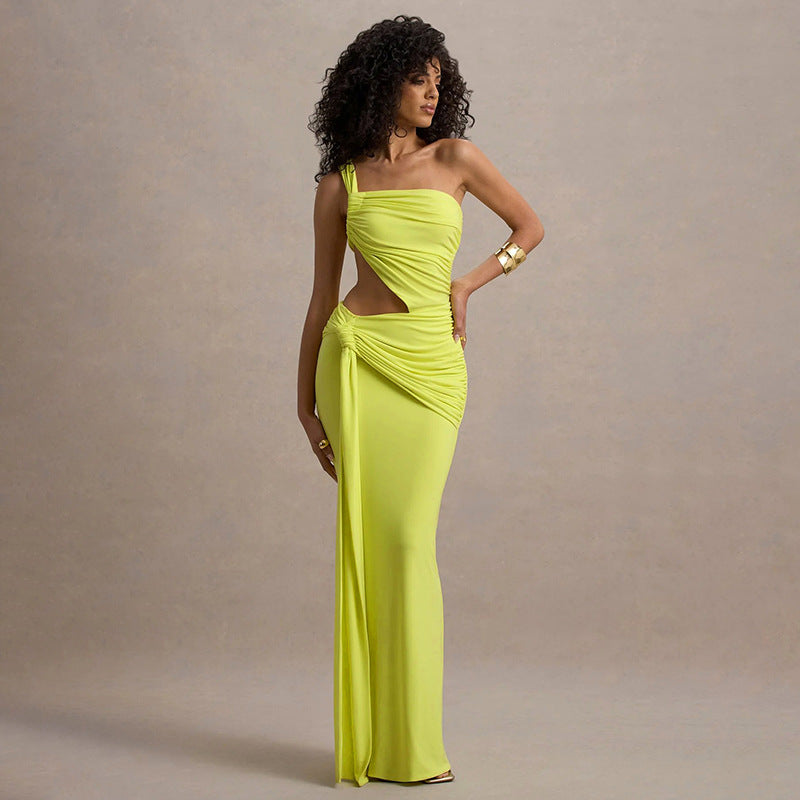 Damen Abendkleid mit raffinierten Cut-Out-Details R&B