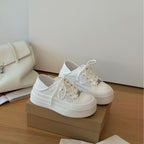 Damen Modische Sneaker mit atmungsaktiver Obermaterialstruktur und stabiler Sohle