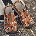 Damen Funktionale Trekking-Sandalen mit rutschfester Sohle und verstellbarem Schnellschnürsystem R&B