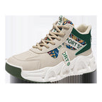 Damen Sportliche Sneakers mit buntem Mesh-Einsatz und dämpfender Sohle R&B