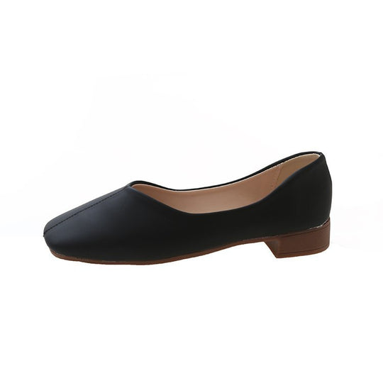 Damen elegante Mokassins mit modischer Naht R&B