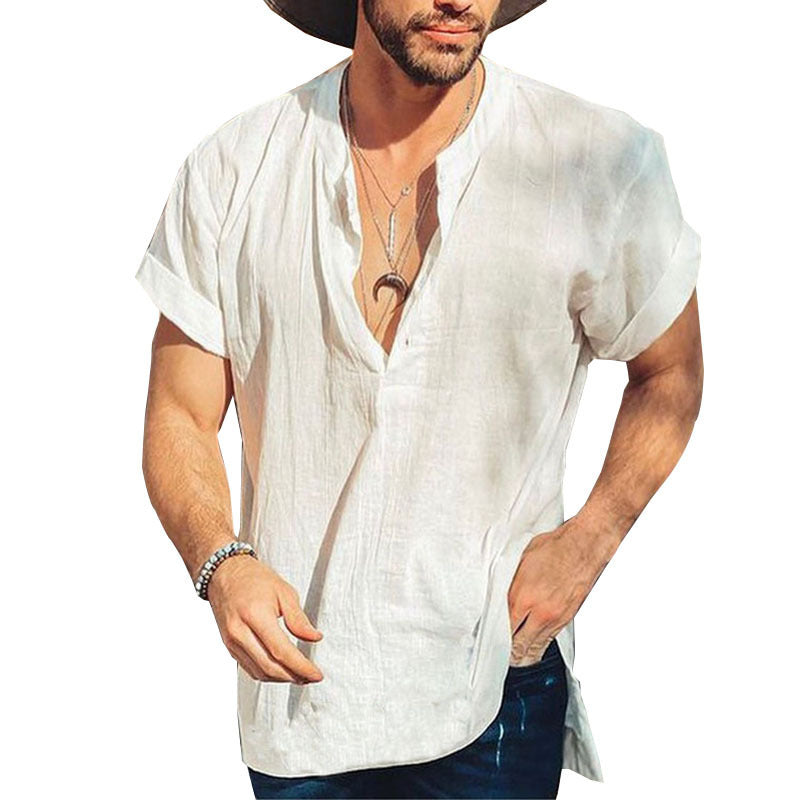 Herren Leichtes Sommerhemd R&B