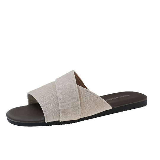 Damen bequeme Riemensandalen mit geschwungenen Riemen R&B