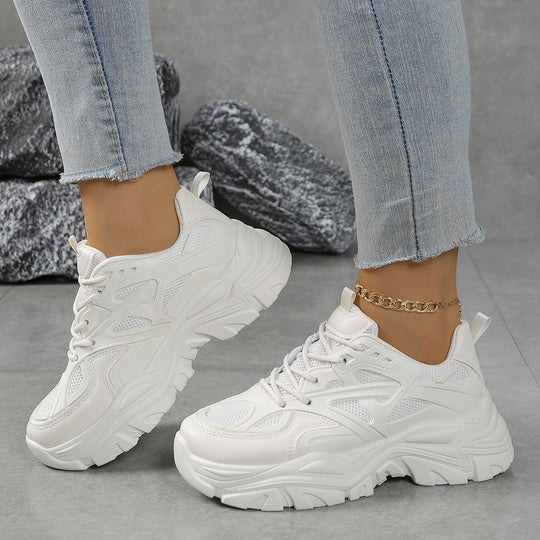 Damen Sportliche Sneakers mit ergonomischem Design und atmungsaktiver Oberflächenstruktur R&B