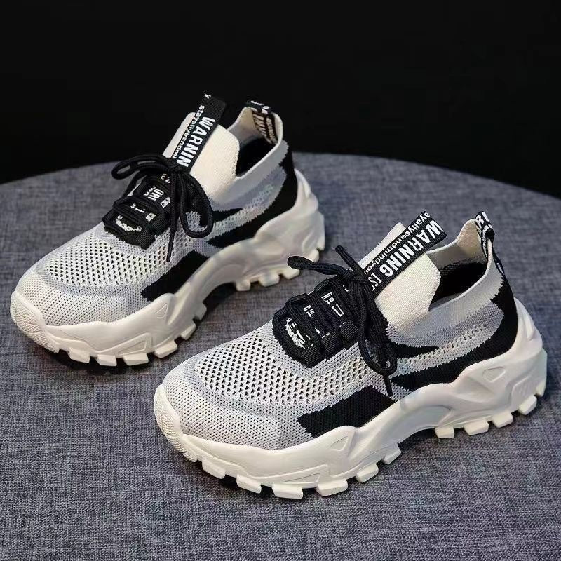 Damen Atmungsaktive Sneakers mit sportlicher Struktur R&B