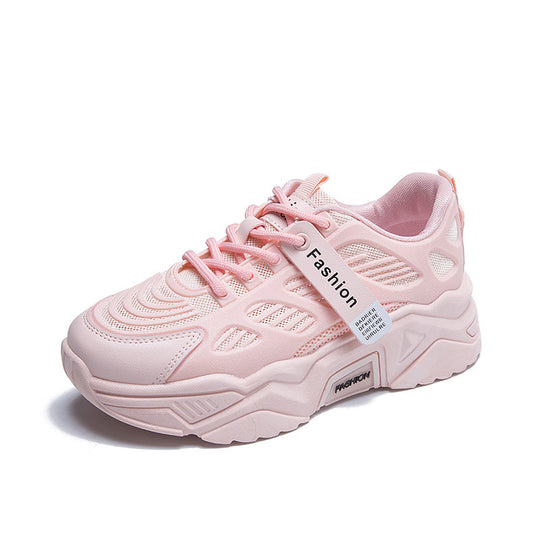 Damen modische athletische Sneakers mit atmungsaktivem Obermaterial R&B
