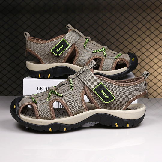 Damen Sportliche Freizeitsandalen mit rutschfester Sohle und verstellbaren Riemen R&B
