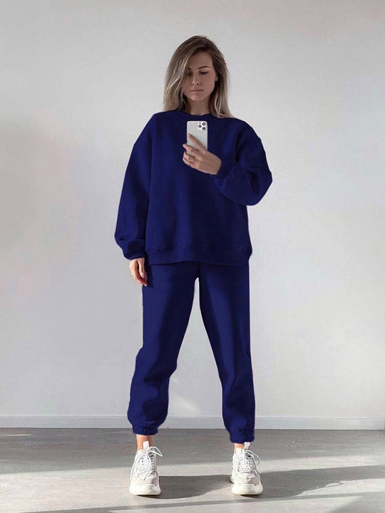 Damen bequemer und trendiger Sweatanzug R&B