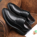Damen Elegante Business-Lederschnürschuhe R&B