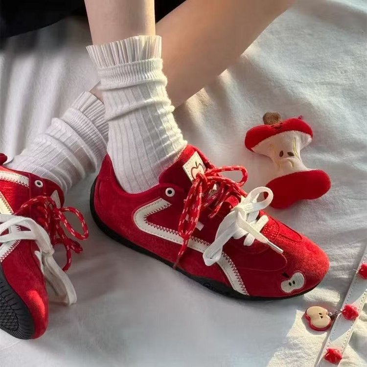 Damen Trendige Sneaker mit sportlichem Design und verspielten Applikationen R&B