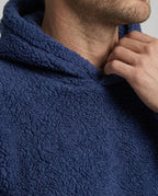 Teddy Pullover Herren weich mit praktischen Taschen