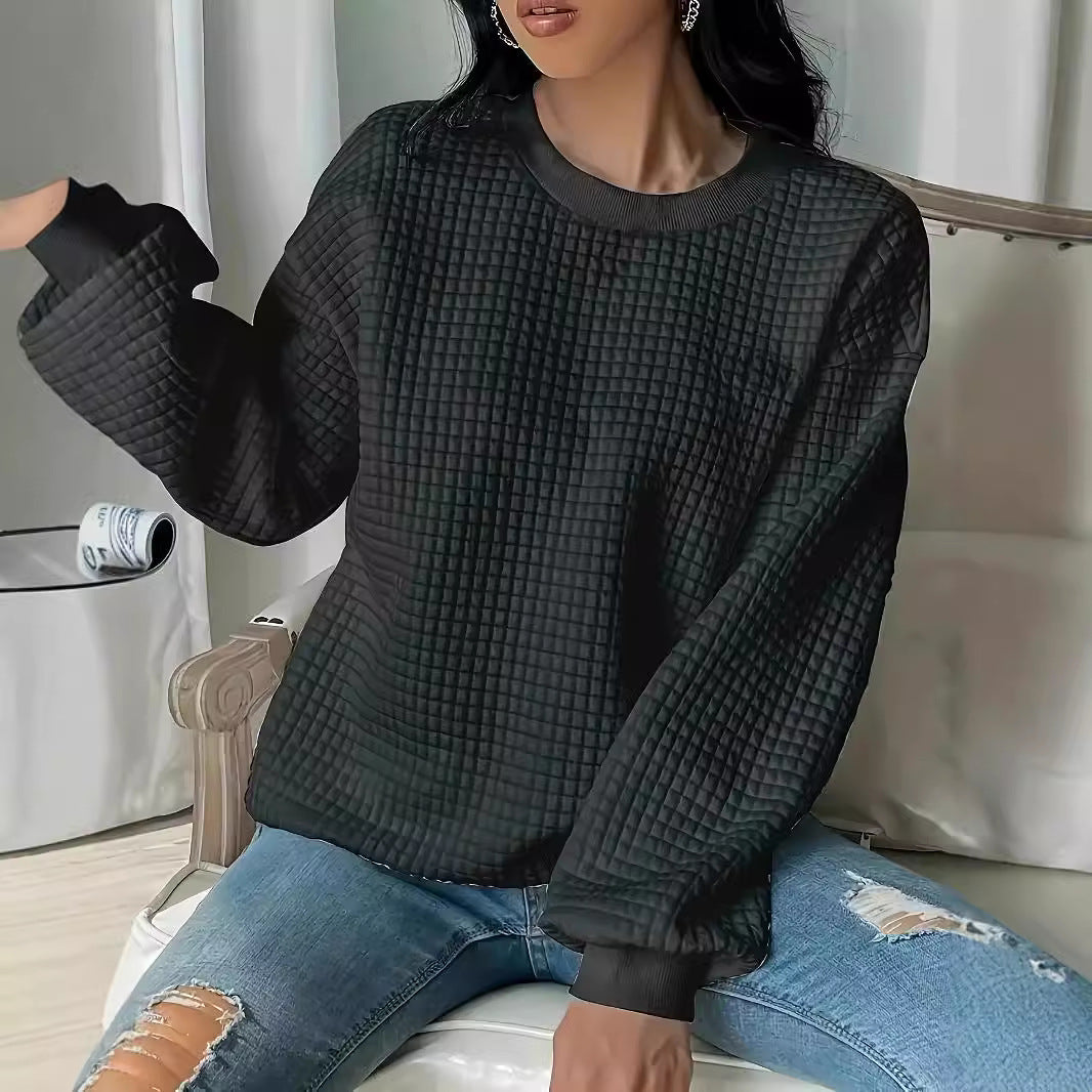Damen Strukturierter Sweatshirt R&B