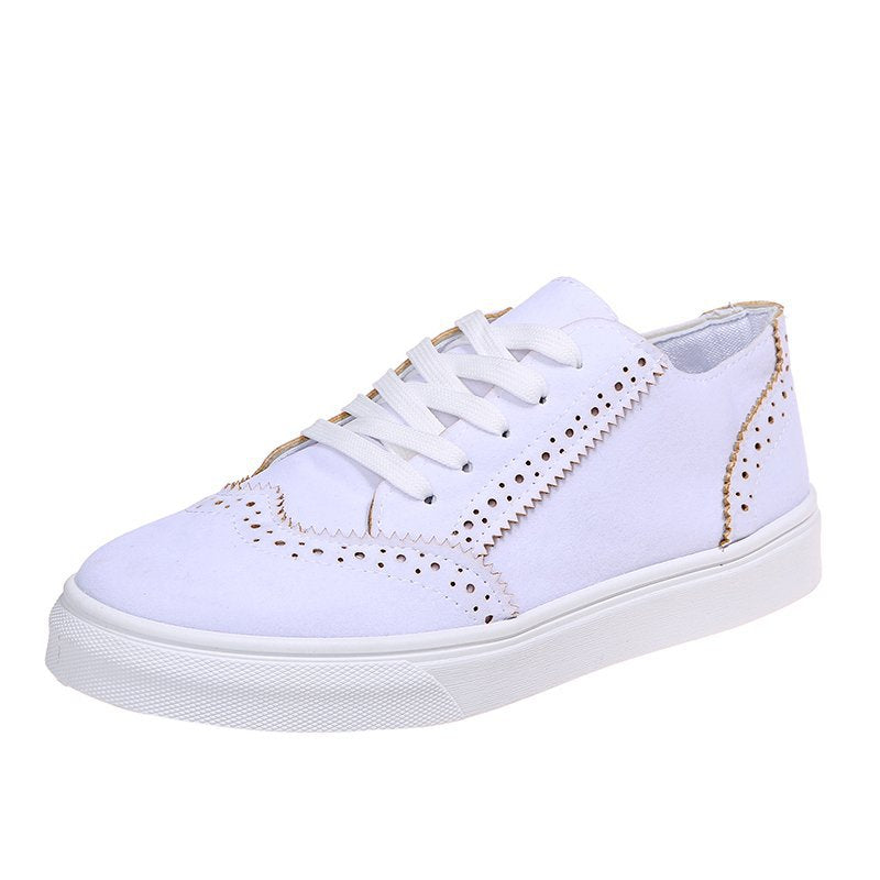 Damen Sneaker mit eleganter Perforation und rutschfester Sohle R&B
