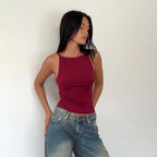 Damen sportliches Tanktop R&B