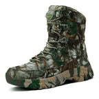 Herren hochgeschnittene Camo Einsatzstiefel mit schnelltrocknendem Obermaterial R&B