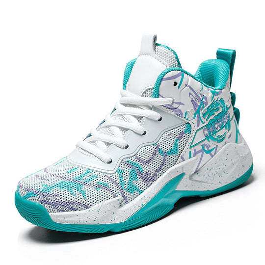 Damen Sportliche High-Top Sneakers mit atmungsaktivem Obermaterial und innovativem Dämpfungssystem R&B