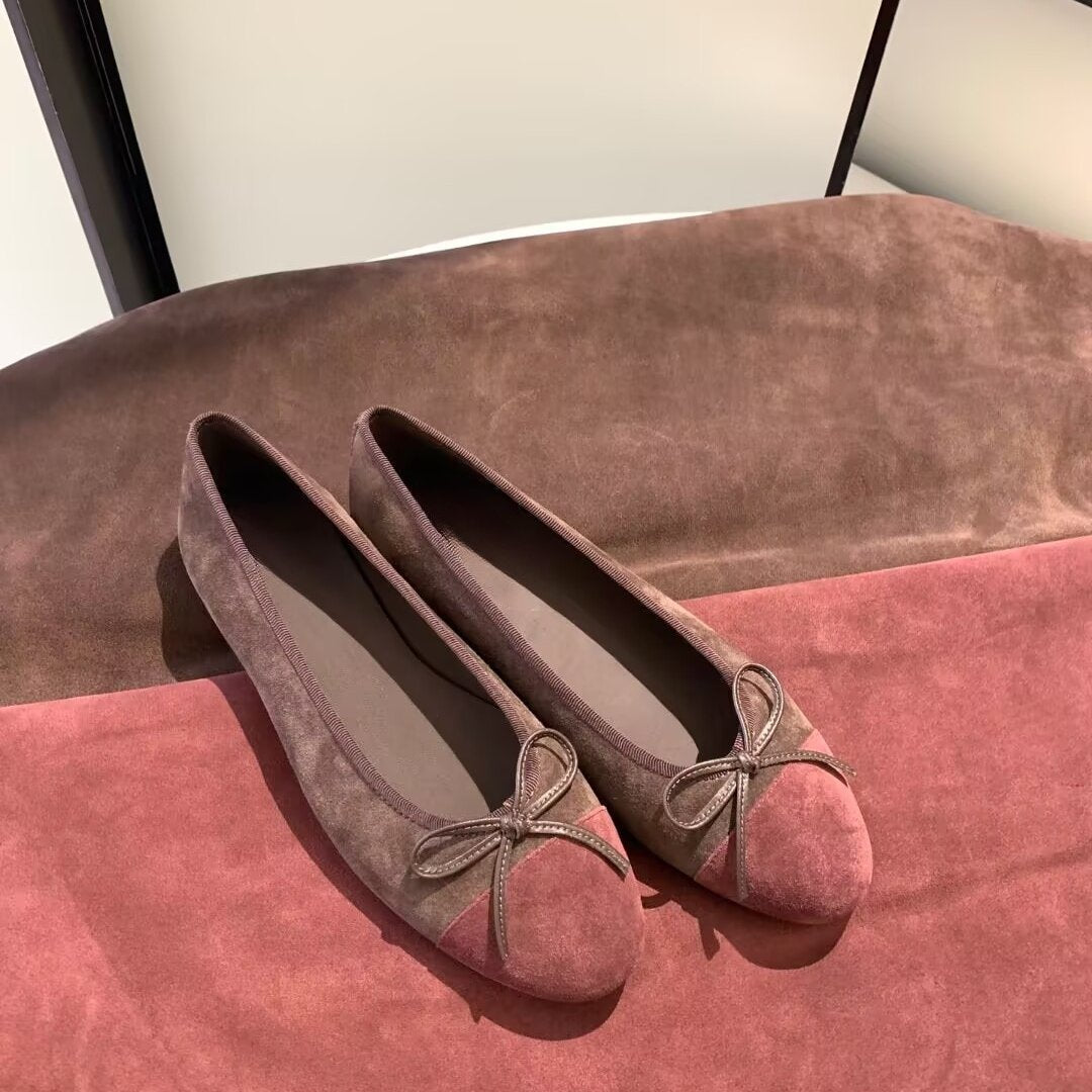 Damen Ballerinas mit modischem Schleifendetail R&B