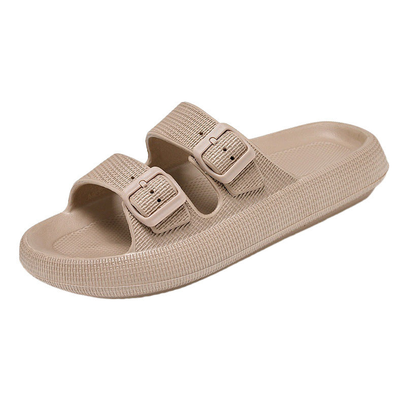 Damen Komfortable Sandalen mit Doppel-Schnallen R&B