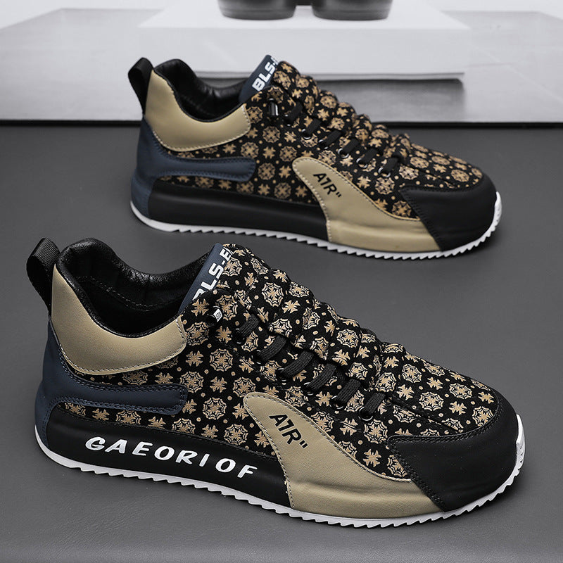 Damen Sneakers mit floralem Design und stoßdämpfendem Komfort