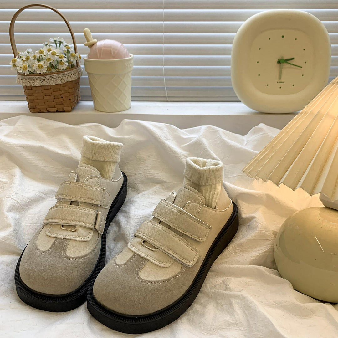 Damen Sneakers mit verstellbarem Klettverschluss und bequemem Fußbett R&B