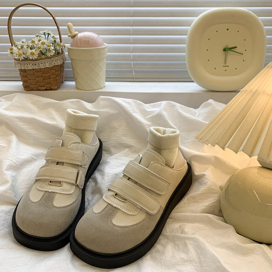 Damen Sneakers mit verstellbarem Klettverschluss und bequemem Fußbett R&B
