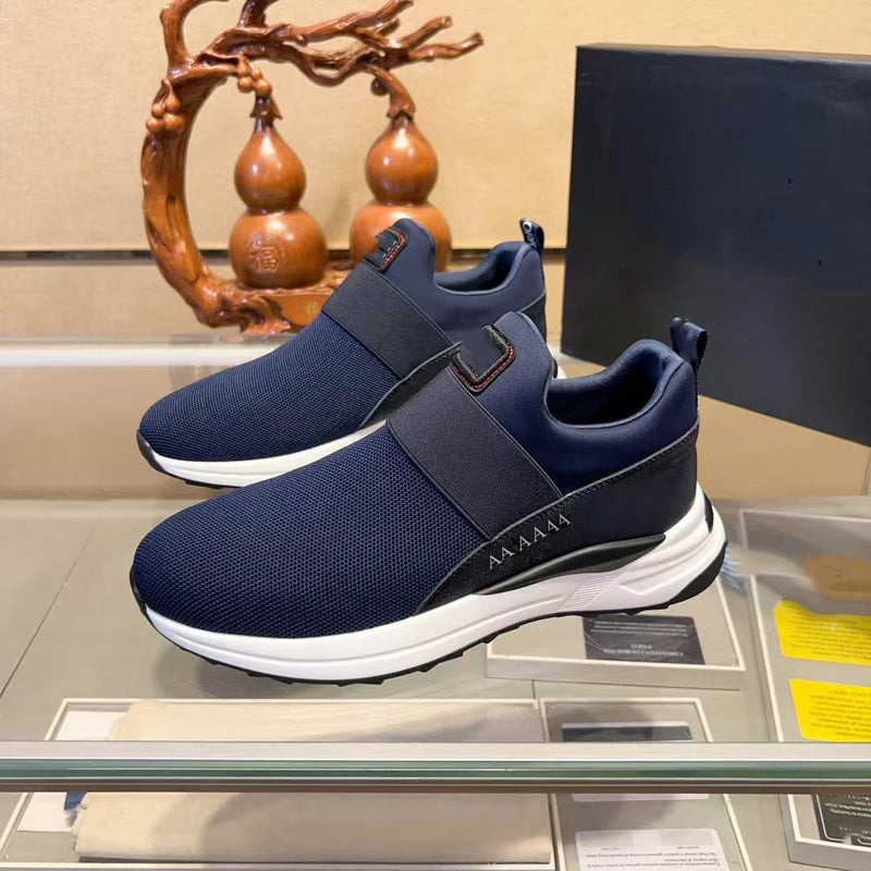 Damen Slip-On Sneakers mit atmungsaktiver Netzstruktur und flexibler Sohle R&B