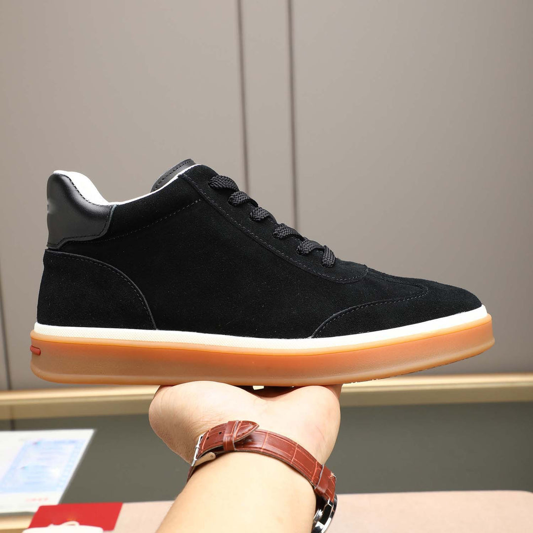 Damen Hochwertige Wildleder Sneakers mit komfortabler Dämpfung R&B