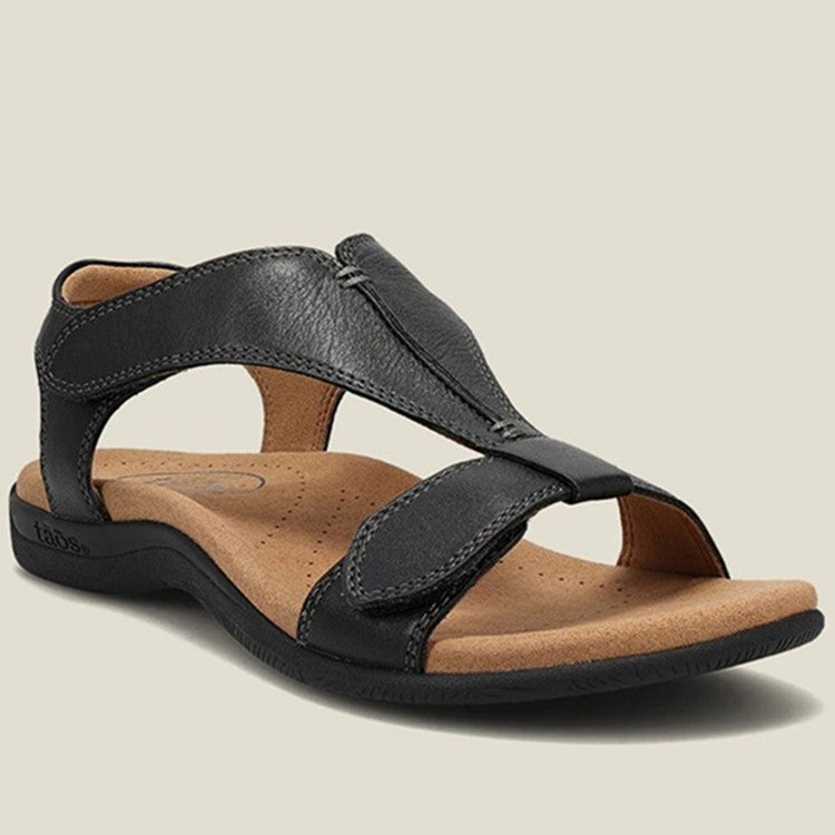 Damen Sportliche Komfortsandalen mit verstellbaren Riemen und anatomischem Fußbett R&B