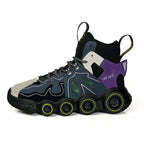 Damen Sportliche High-Top Sneakers mit innovativem Dämpfungssystem