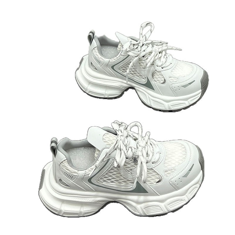 Damen Sportliche Lauf-Sneaker mit atmungsaktiver Netzstruktur und trendigem Design R&B