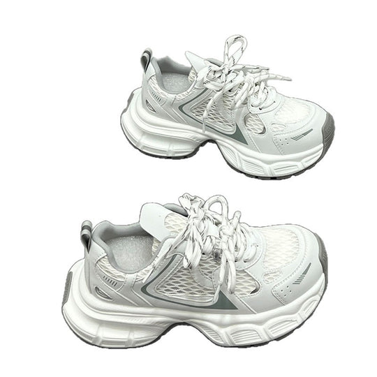 Damen Sportliche Lauf-Sneaker mit atmungsaktiver Netzstruktur und trendigem Design R&B
