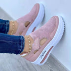 Damen Sportliche Slip-On Sneakers R&B