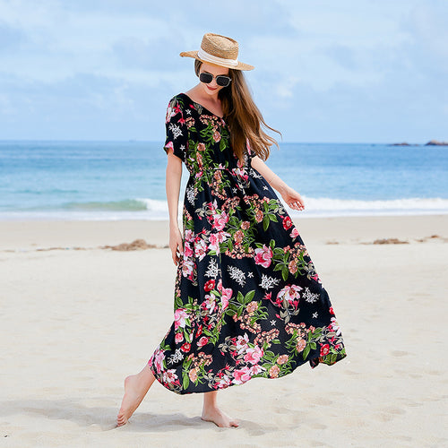 Damen Maxi-Kleid R&B