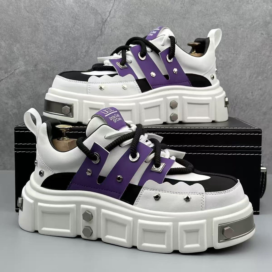 Damen Chunky Sneakers mit auffälligem Design und strapazierfähigem Obermaterial R&B