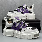 Damen Chunky Sneakers mit auffälligem Design und strapazierfähigem Obermaterial