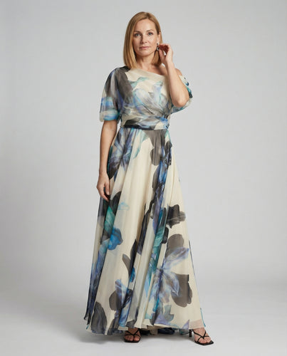 Damen Abendkleid lang Carmen