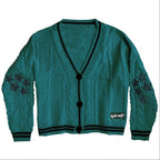 Damen Strickjacke mit aufwendigem Sternen-Design R&B