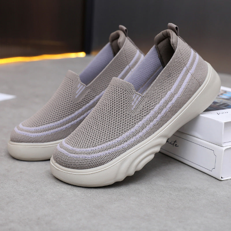 Damen Atmungsaktive Slip-On-Sneakers R&B