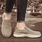 Damen Bequeme Slip-On Sneakers mit elastischen Materialien und luftdurchlässiger Struktur R&B