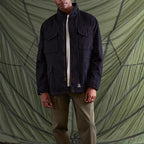 Herren utility Jacke mit großen Taschen und modernem Schnitt R&B