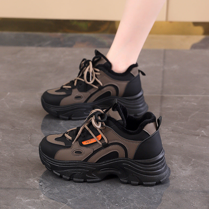 Damen Trendige Schnürschuhe mit Komfortsohle und atmungsaktivem Futter R&B