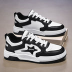 Damen Sportliche Sneakers mit trendigem Sternenmotiv und atmungsaktiver Sohle