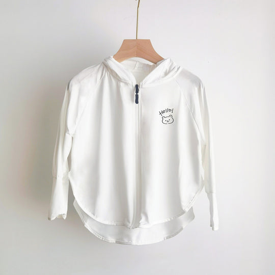 Damen Leichte Kapuzenjacke mit verspieltem Motiv R&B