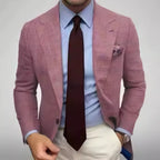 Herren modischer karierten Blazer mit hohem Tragekomfort und eleganten Details R&B